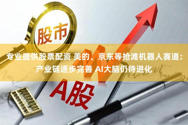 专业提供股票配资 美的、京东等抢滩机器人赛道：产业链逐步完善 AI大脑仍待进化